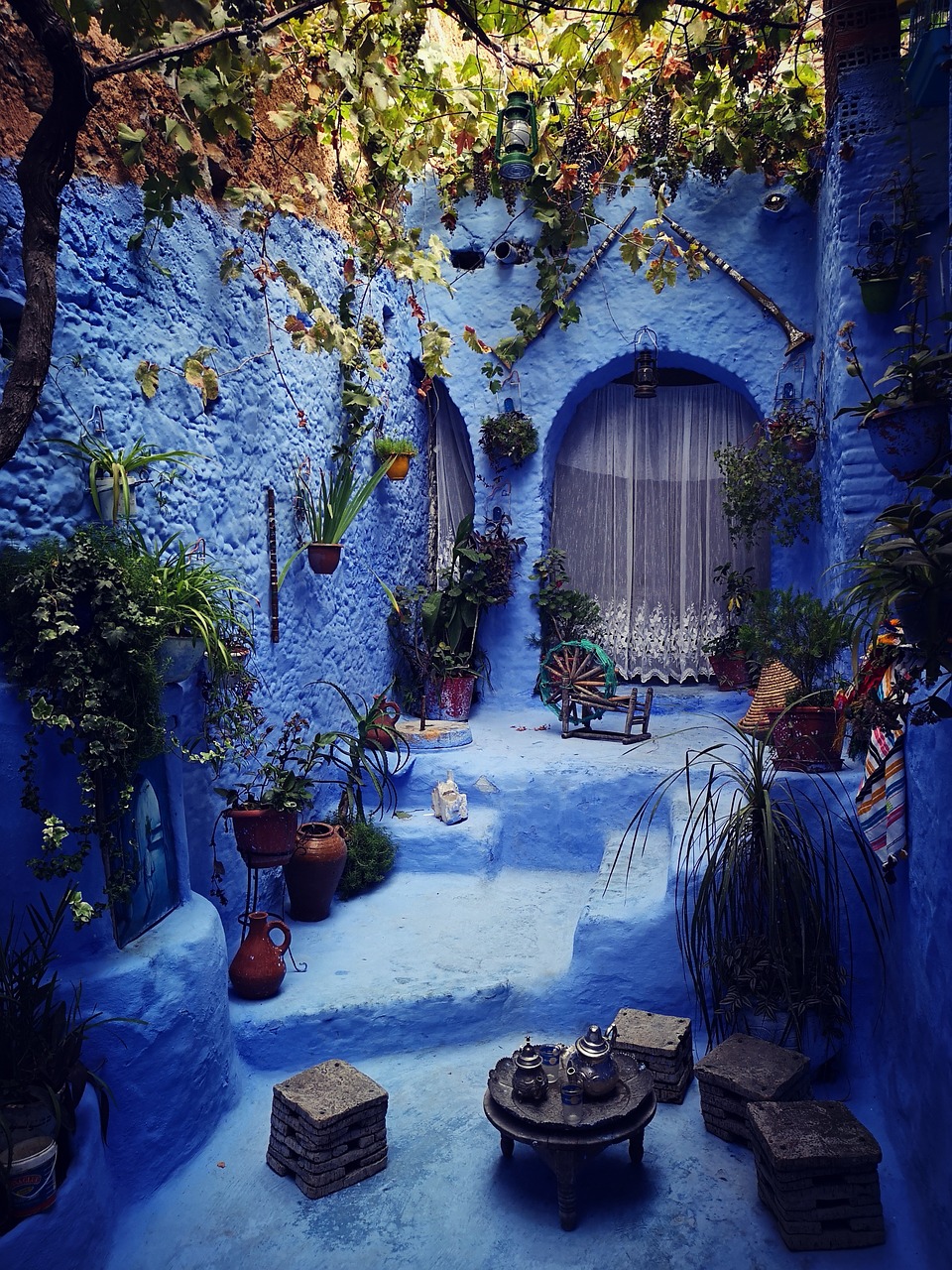 morocco, garden, blue-3814316.jpg